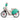 Falk - Gåcykel, Strada scooter creme/grøn 1-3 år - Bolig og Haven