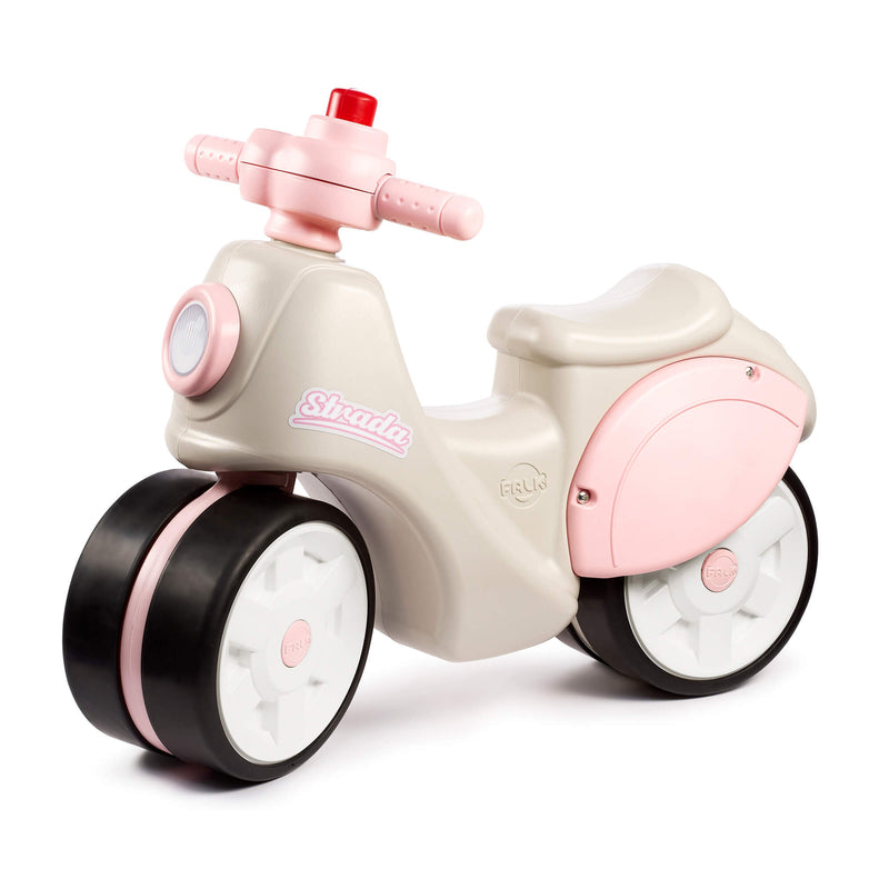 Falk - Strada første års scooter cremfarvet og rosa 1-3 år