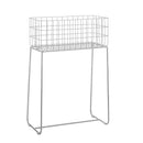 Bloomingville - Deer Kurv, Sølv, Metal H75 cm