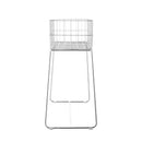 Bloomingville - Deer Kurv, Sølv, Metal H75 cm