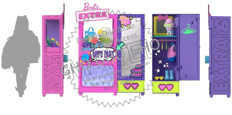 Barbie - Extra Fashion Vending Machine Playset 3+ år