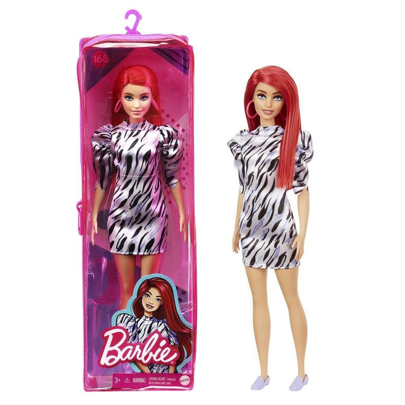 Barbie Fashionista Doll Lille rødt hår 3 år
