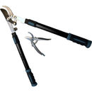 Et ørnenæbsæt med 2 næb med teleskop fra Green>it i farverne sort og blå 