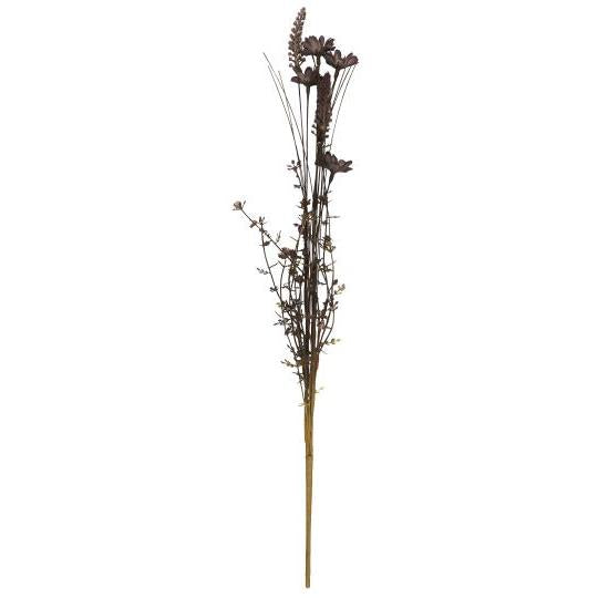 Ib Laursen - Blomst kunstig i brunlige nuancer - 10x50cm