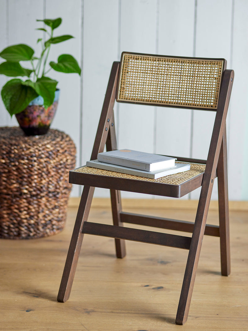 Creative Collection - Loupe Spisebordsstol 1 stk., Brun, Gummitræ