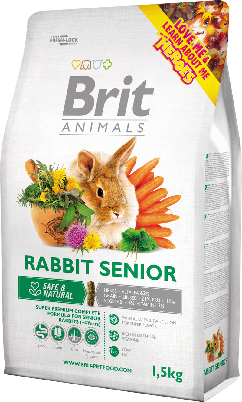 Brit - Kanin foder - senior Complete - 1,5 kg