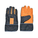 De blå og gule denim havhandsker fra Esschert Design 