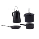 Udendørs madlavningssæt til bål med 4 dele fra Esschert Design 