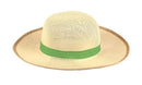 Stråhat med grøn bånd til damer fra Esschert Design 