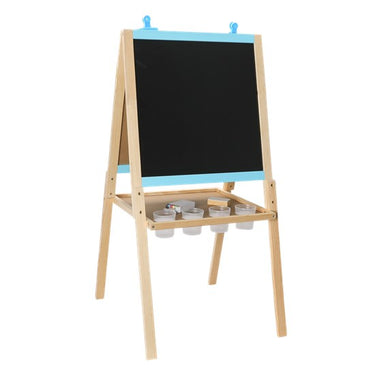 Nordic Play - 3-i-1 staffeli til børn - kridttavle, whiteboard og magnettavle - Bolig og Haven