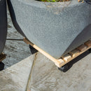 Esschert Design - Planterullevogn natur 29x29 cm