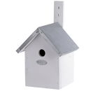 Garden Life - Redekasse til blåmejse i hvid H31 cm