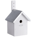 Garden Life - Redekasse til blåmejse i hvid H31 cm