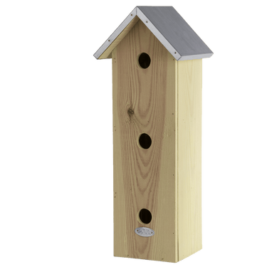 Garden Life - Redekasse Gråspurv, vertikal med 3 kasser H51 cm - Bolig og Haven