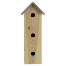 Garden Life - Redekasse Gråspurv, vertikal med 3 kasser H51 cm