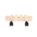 Esschert Design - Planterullevogn Natural Ø29cm, indendørs