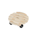 Esschert Design - Planterullevogn Natural Ø29cm, indendørs