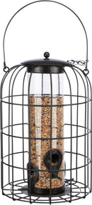 Trixie - foderbeholder med beskyttelse - ø17×26 cm - sort