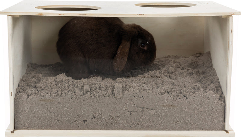 Trixie - Sandkasse til kaniner, 58x30x38 cm