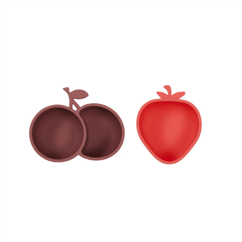 OYOY Mini -Yummy Jordbær og Kirsebær Skål