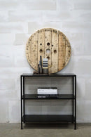 Trademark Living Seattle - industriel jernreol - sort