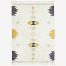 Madam Stoltz - Håndvævet Bomuldstæppe 120x180cm