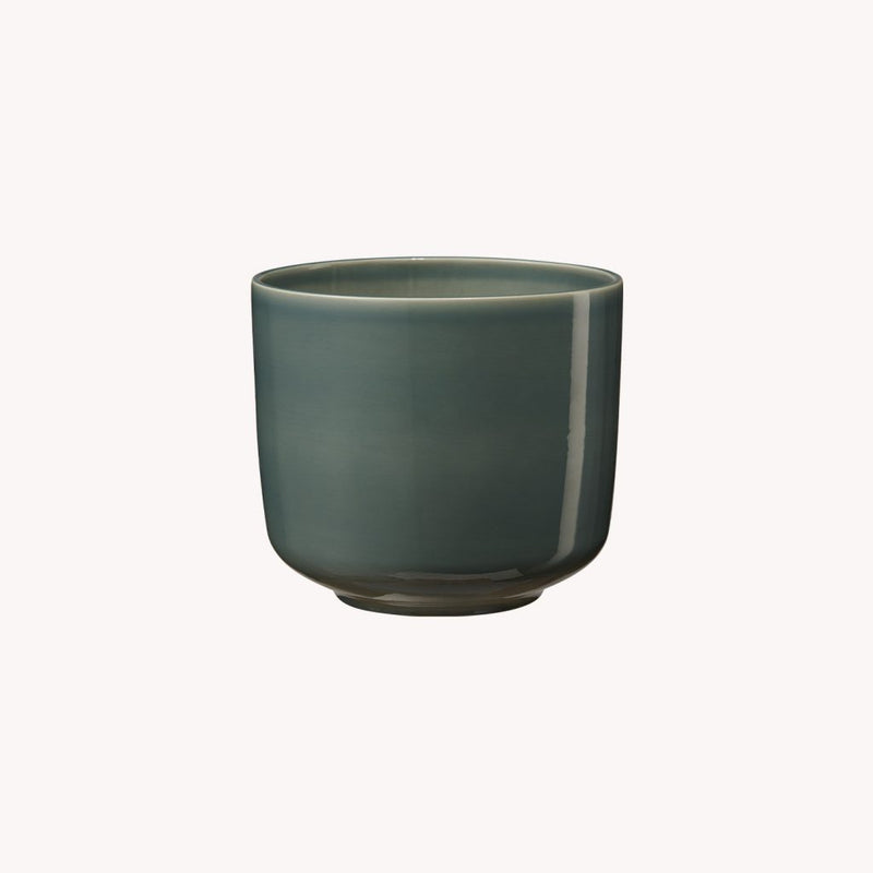 Soendgen Keramik - Bari Urtepotteskjuler, Green-blue 5 størrelser