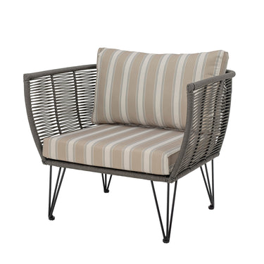 Bloomingville - Mundo Lounge Stol, Grøn, Metal H72 cm - Bolig og Haven