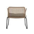 Bloomingville - Mundo Lounge Stol, Brun, Metal H77 cm