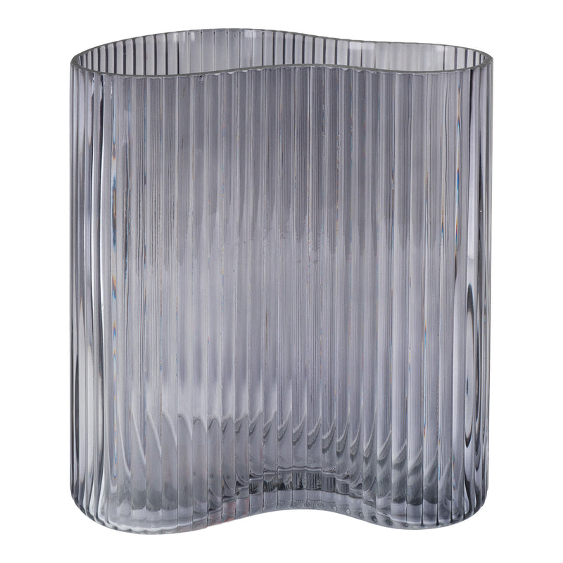 Glas Vase - Smoked H20 cm