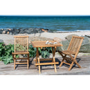House Nordic - Toledo Børne Teak Spisebordstol H58 cm 2 stk.
