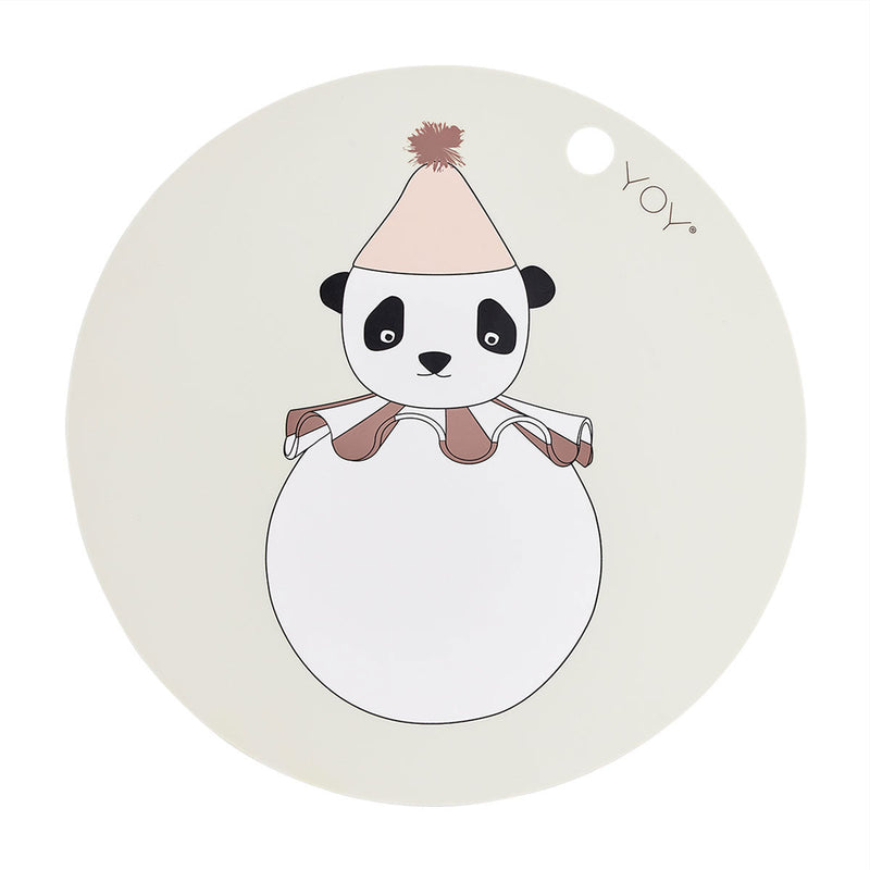 OYOY Mini - Panda Pompom Dækkeserviet