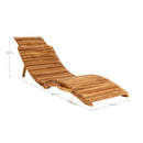 House Nordic - Arrieta Teak Liggestol, L160 cm