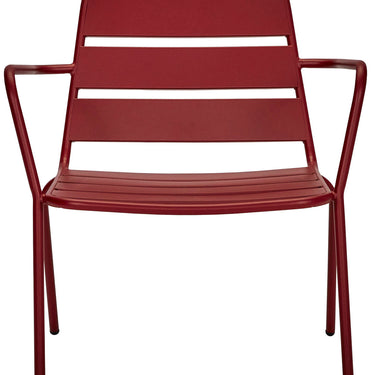 House Doctor - Loungestol, Helo, Rød H74 cm - 2 stk.