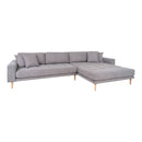 House Nordic - Lido Lounge Sofa lysegrå HN1040