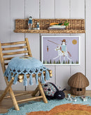 Bloomingville MINI - Sole Stol, Natur, Bambus