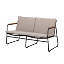 Bloomingville - Hampton Sofa, Sort, Metal L125 cm