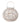 Bloomingville - Malua Lanterne m/Glas, Hvid, Rattan H36 cm - Bolig og Haven