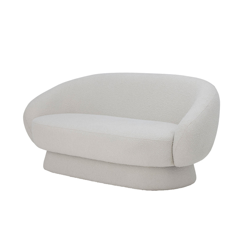 Bloomingville - Ted Sofa, Hvid, Polyester L160 cm