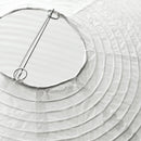 House Doctor - Lampeskærm, Rica, Hvid Ø70 cm