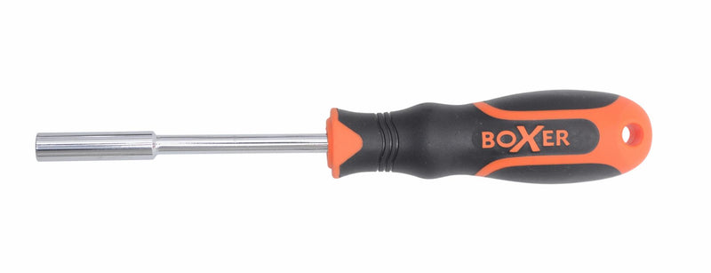 En sort og orange bitsskruetrækker fra BoXer 