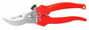 En rød plukke og trimmesaks med et buet skær fra Green>it PLUS 