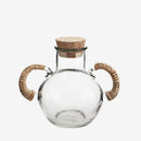 Madam Stoltz - Glasopbevaring håndtag flet 35cl