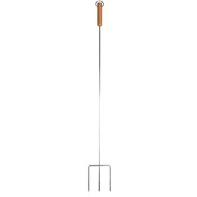 Skumfiduspinde med tre mini spyd og et træ håndtag fra Esschert Design 